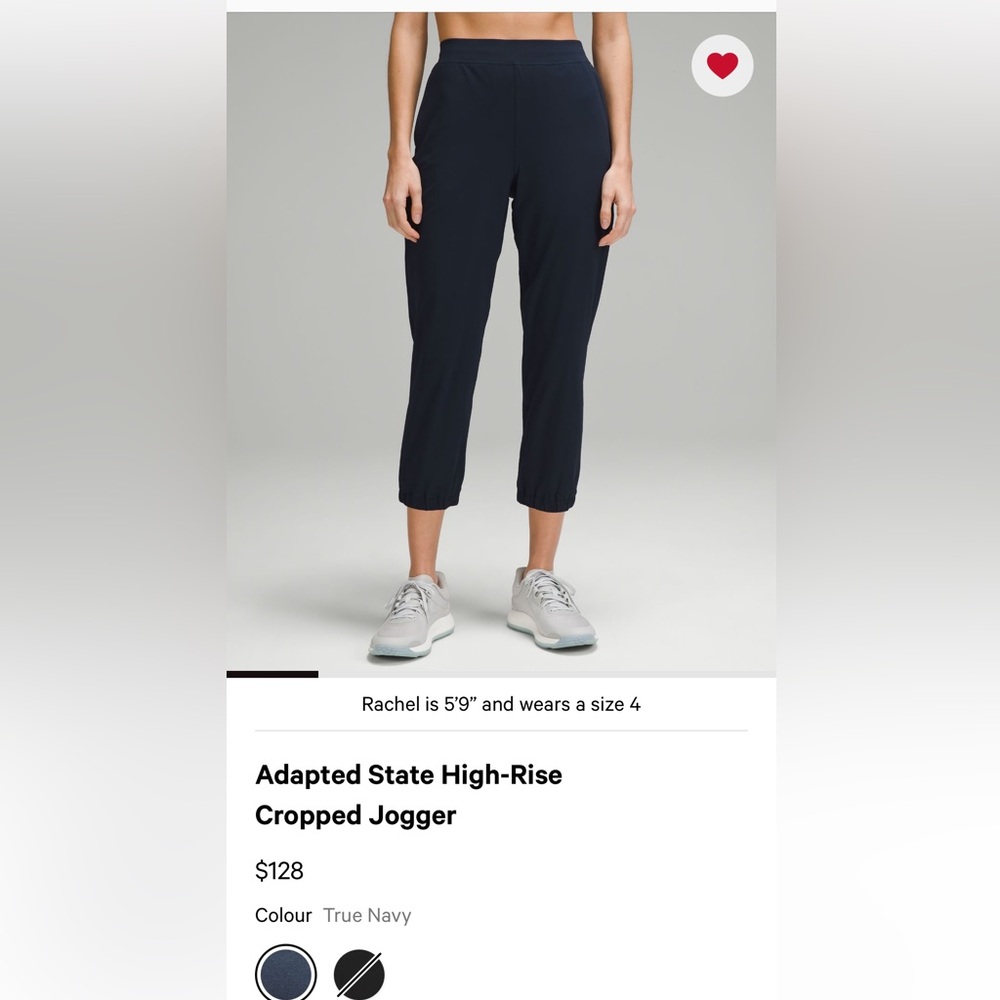 NWOT Lululemon Adapted State Joggers
